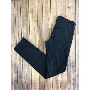 AG The Stilt Cigarette Leg Blue Jeans